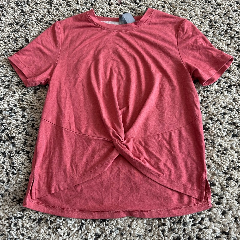Girls’ M Pink Twist Front Top 3/$15 listing